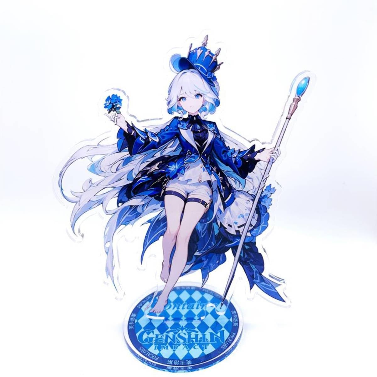 Amazon.co.jp: 原神 フリーナ フォカロルス アクリルスタンド 16cm ③